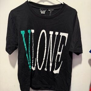 Black VLONE Graphic T-Shirt